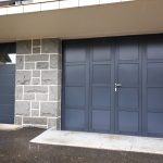 Porte de garage battante